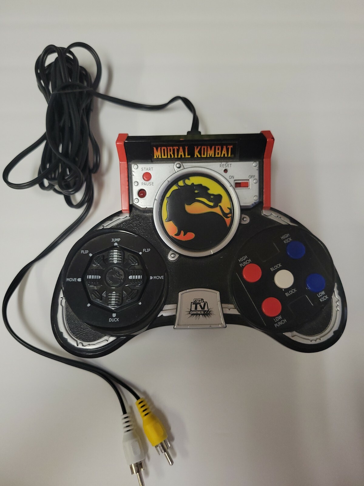 Mortal Kombat TV Plug And Play (Jakks Pacific, 2004) Tested And Working