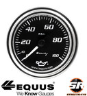 Equus E7244 7000 Series Mechanical Oil Pressure Gauge - 0-100 PSI