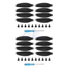 16pcs Low-Noise Propellers Blades Drone Props Black Silver For DJI Mavic Mini 2