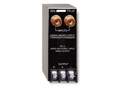 RDL, TX-J2 Unbalanced to Balanced Input Transformer NIB