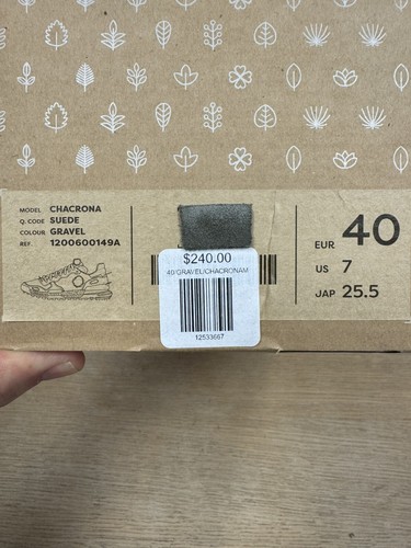 Zapatilla deportiva para hombre Satorisan Chacrona gamuza grava talla 40 nueva con caja - Imagen 13 de 13