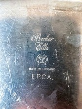 Barker Ellis 1900-1940 Antique US Silver-Plated Platters & Trays