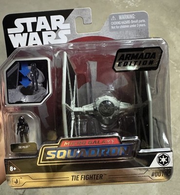 Disney Star Wars Micro Galaxy Squadron TIE Fighter #0010 - Launch Edition - New