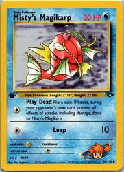 Misty's Magikarp 88/132 Gym Challenge 1st Edition