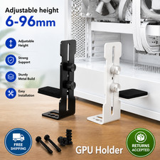 Graphics Card Holder GPU Support Bracket Adjustable Metal PC Case Mount Stand