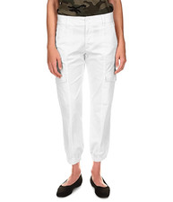 Sanctuary Rebel Cargo Pants - Brilliant White Size 26