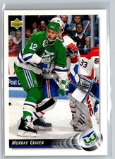 1992-93 Upper Deck #49 Murray Craven Hartford Whalers