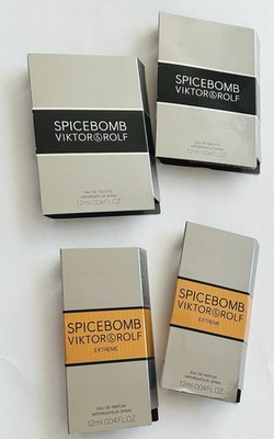 VIKtor & ROLF 4 x Proben 2 x SPICEBOMB 1, 2 ml  2 x SPICEBOMB EXRREME 1,2 ml