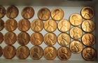 Lot  of 34 Mixed Date BU/AU UNC Wheat Cents ALL RED WITH DEEP MINT LUSTER — photo 4