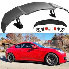Matte Black ABS 55" GT Racing Rear Trunk Spoiler Wing For Hyundai Genesis Coupe