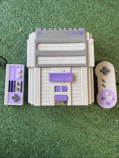 Hyperkin NES/SNES Retron 2 Gray Video Gaming Console Untested No Cord