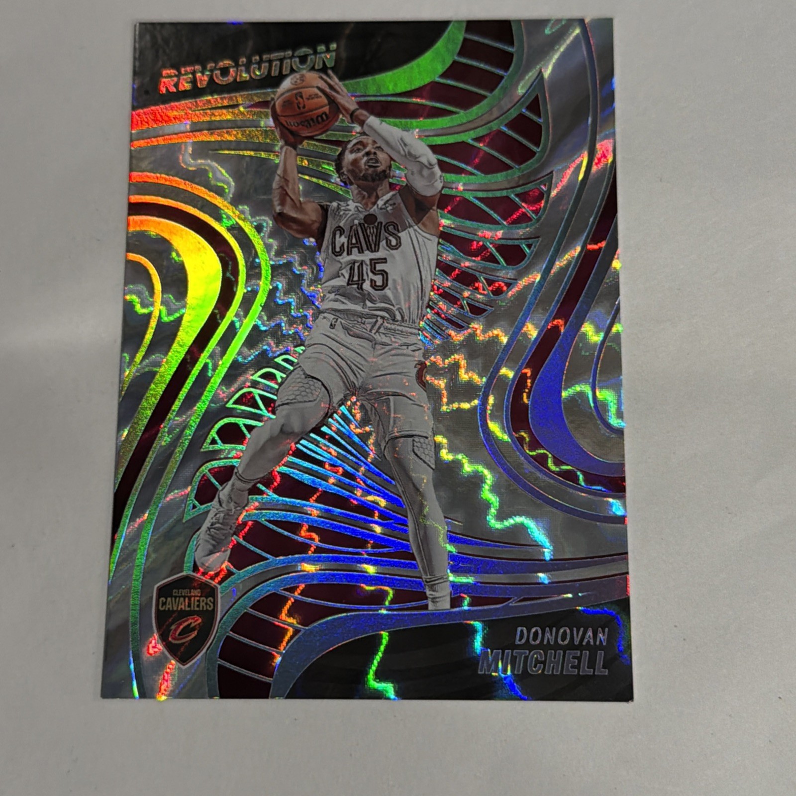 2022-23 Panini Revolution - Donovan Mitchell #72 Asia Holo Silver /75