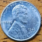 1943 D Lincoln Wheat One Cent 1c Coin BU #AB900