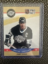 1990 Pro Set Point Leader #394 Wayne Gretzky Kings HOF Legend GOAT 🔥🔥