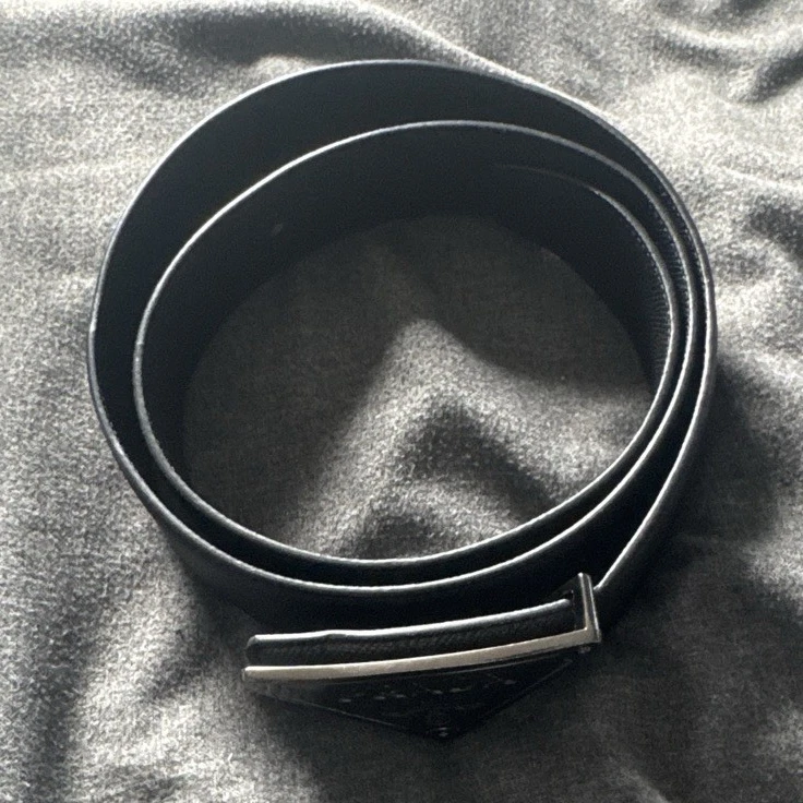 PRADA ブラック ベルト　36/90 PRADA Black Belts for Men for sale | eBay