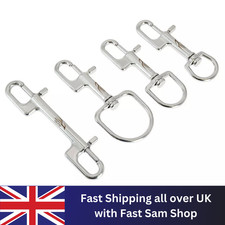 Bolt Snaps Scuba Diving 316 Marine Grade Silver Stainless Steel Swivel Hook Clip