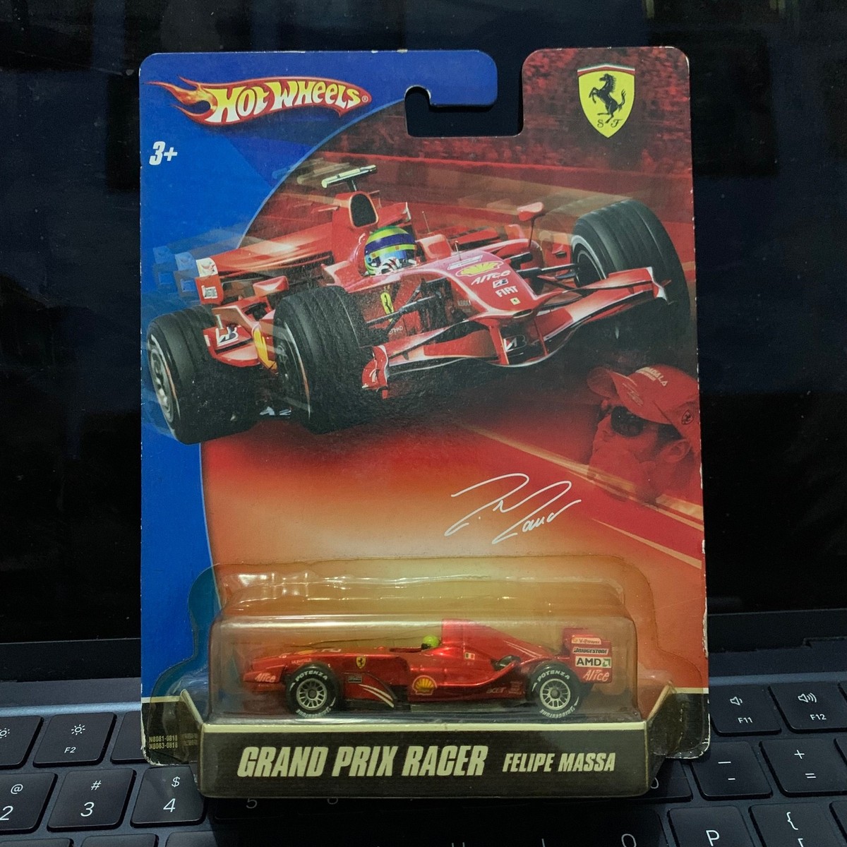ミニカー Hot Wheels Grand Prix Racer Felipe Massa Hot Wheels 2007 Grand Prix Racer Ferrari F1 Formula 1 - Felipe