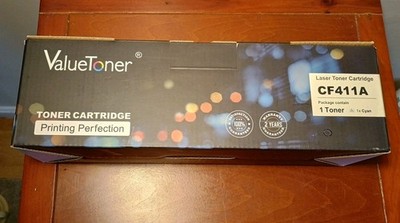 Value Toner CF411A Cyan Toner Cartridge