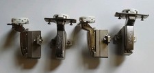 4 Soft Closing Cabinet Hinges With Screws For Framed Doors