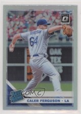 2019 Panini Donruss Optic Rated Rookies Holo Prizm Caleb Ferguson #62 0cv
