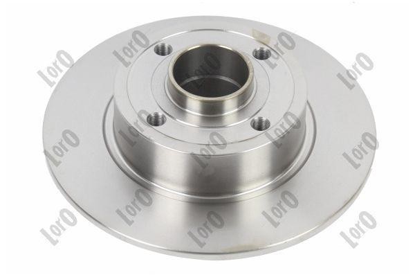 ABAKUS Brake Disc 231-04-072 For Renault, Full, 240 mm, 8 mm