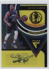 2020-21 Panini Flux Ultraviolet Signatures Devin Harris #UV-DHA Auto g1m