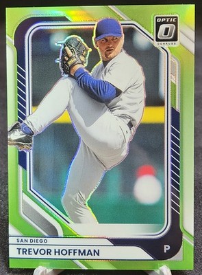 2026 Donruss Optic - Trevor Hoffman #98 Lime Green Prizm /149