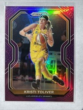 2021 Panini Prizm WNBA #56 Kristi Toliver Purple Prizm /99 Sparks