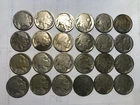 24 Buffalo Nickels Lot. 1913-1937