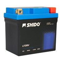 Shido Batterie 12V 4.5AH9AH LTZ8V/YTZ8V Lithium-Ionen (FüR: Honda Nx 500 24 )