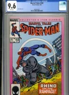 AMAZING SPIDER-MAN - MARVEL TALES #183 CGC 9.6 WHITE PAGES! THE RHINO