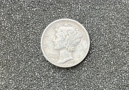 1945-S Mercury Dime #2986 Bitter-Sweet Mitch, About-Unc. *FREE SHIPPING to YOU*