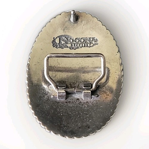 Nocona Brown Leather Western Belt Rodeo Buckle Child Size 26 - Picture 3 of 16