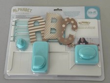 New and Sealed We R Memory Keepers Alphabet Punch Board