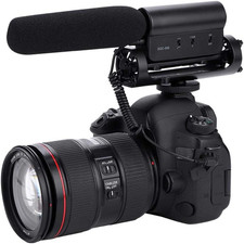 SGC-598 Interview Microphone for Nikon/Canon Camera/Dv Camcorder