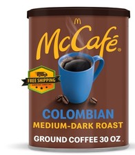 McCafe Colombian Medium-Dark Roast Ground Coffee 30 oz