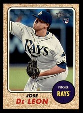 2017 Topps Heritage High Number Action Image Variation SP - 642 Jose De Leon 