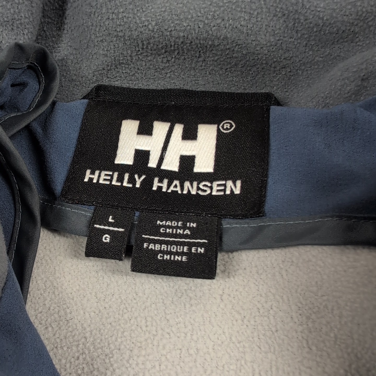Helly Hansen Fleece Lined Blue Jacket Women's L C… - image 3