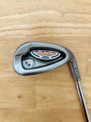 PING i10 GAP WEDGE 50 LOFT REGULAR FLEX STEEL SHAFT Purple Dot RH