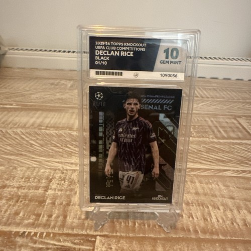 25/26 - Topps Knockout - Uefa Club Competitions - Declan Rice - 1/10 - Ace 10