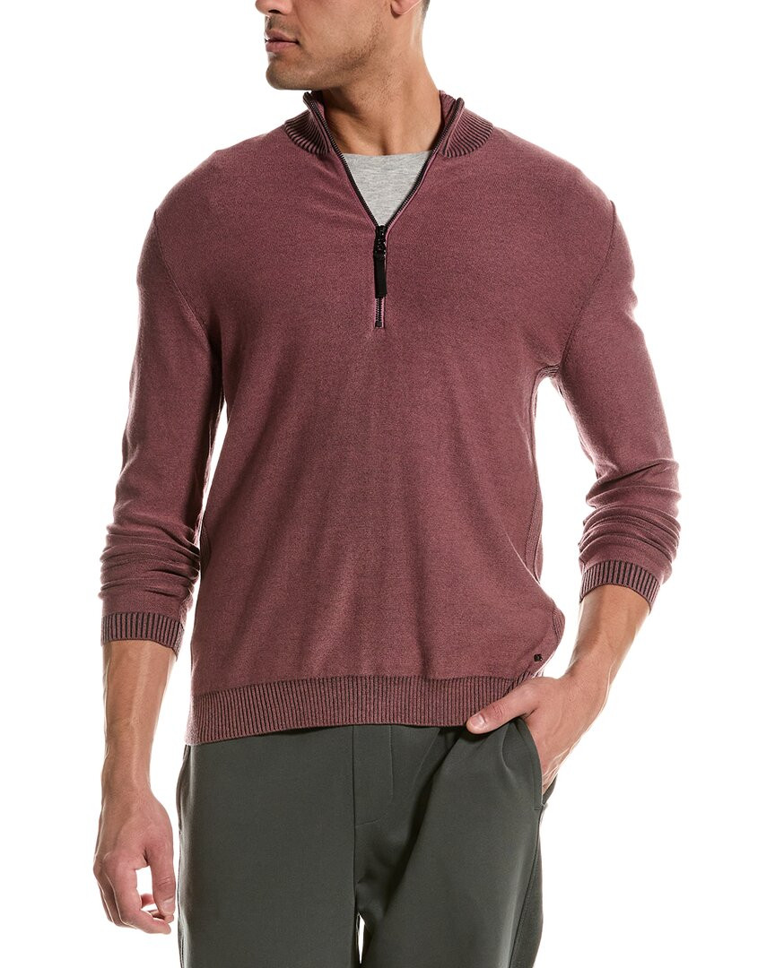 Свитер мужской Bogner Patryk из полушерстяной ткани на молнии 12 красный Xl 18090₽