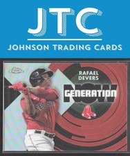 2022 Topps Chrome Update Rafael Devers Generation Now Chrome Boston Red Sox