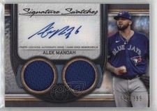 2023 Topps Museum Collection 398/399 Alek Manoah #SWDRA-AM Auto 0f7h