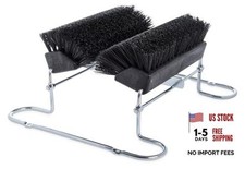 Boot and Shoe Cleaning Brush 16.5" x 14.75" x 7", 6 Complete Unit Black Modern
