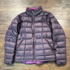 Women's Purple Puffer Jacket Size Medium