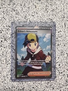 Ethan's Adventure - 221/182 Ultra Rare Holo NM Pokemon SV10: Destined Rivals