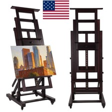 Artist Extra- Large Multi-Function Studio Easel, H-Frame Art Easel, Tilts Fla...