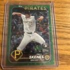 2024 Topps Update Series Rookie Paul Skenes #US288 Green Crackle Foilboard /499