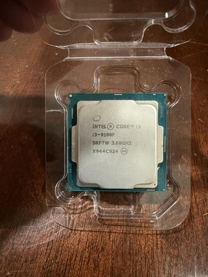 Intel Core i3-9100F 3.60GHz Quad Core SRF7W 4 Thread LGA 1151