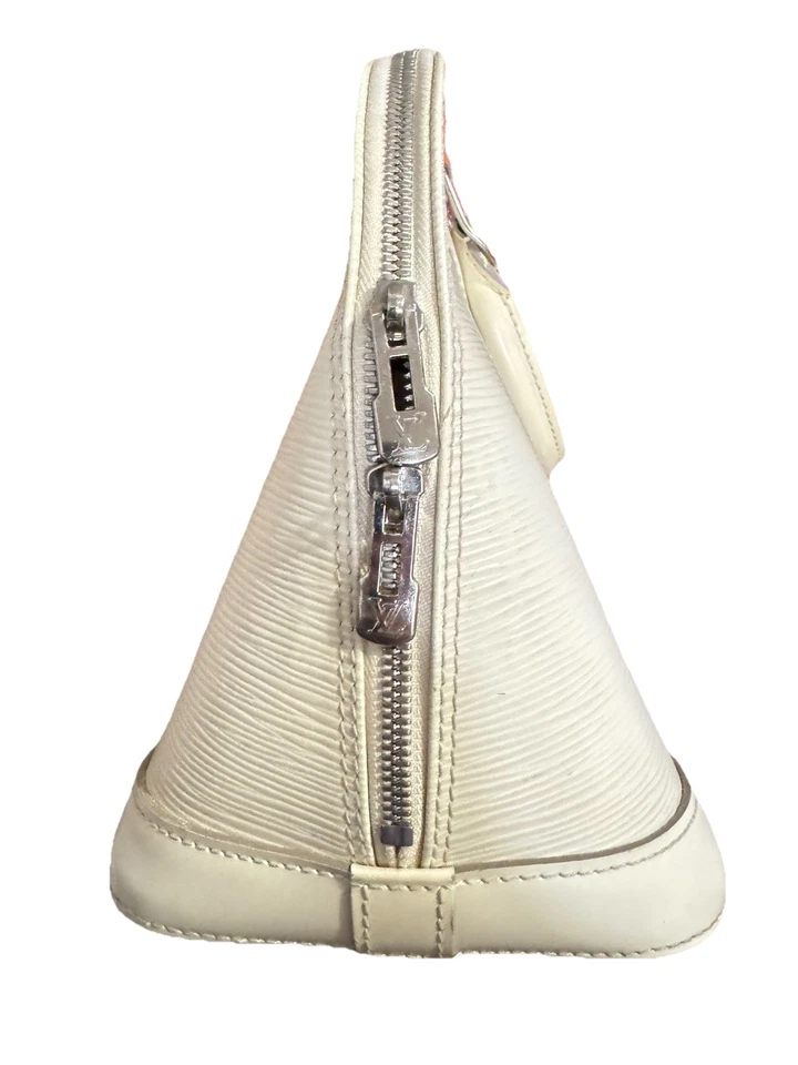 Bolso de Mano LOUIS VUITTON EPI Alma - Blanco/Marfil Foto 3 de 4